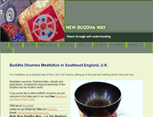 Tablet Screenshot of newbuddhaway.org